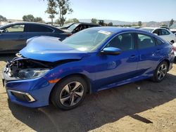 Salvage cars for sale at San Martin, CA auction: 2019 Honda Civic LX