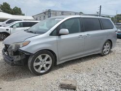 Salvage cars for sale at Prairie Grove, AR auction: 2012 Toyota Sienna Sport