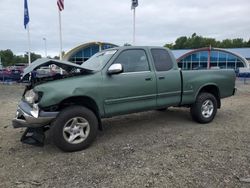 Salvage trucks for sale at East Granby, CT auction: 2000 Toyota Tundra Access Cab