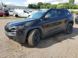 Jeep salvage cars for sale: 2020 Jeep Cherokee Trailhawk