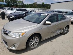 Salvage cars for sale at Spartanburg, SC auction: 2013 Toyota Camry Hybrid