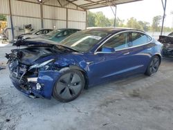 Salvage cars for sale at Cartersville, GA auction: 2020 Tesla Model 3