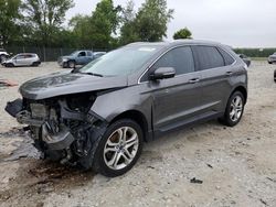 Salvage cars for sale at Cicero, IN auction: 2016 Ford Edge Titanium