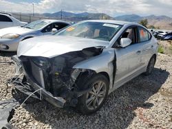 Salvage cars for sale at Magna, UT auction: 2018 Hyundai Elantra SEL