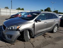 Salvage cars for sale at Littleton, CO auction: 2016 KIA Sorento LX