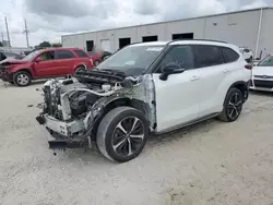 Salvage cars for sale from Copart Jacksonville, FL: 2022 Toyota Highlander XSE