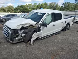 Salvage trucks for sale at Eight Mile, AL auction: 2017 Ford F150 Supercrew