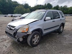 Salvage cars for sale from Copart Mendon, MA: 2003 Honda CR-V EX