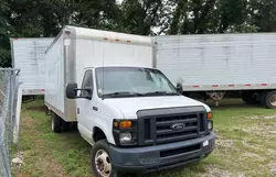 Salvage trucks for sale at Kansas City, KS auction: 2016 Ford Econoline E350 Super Duty Cutaway Van