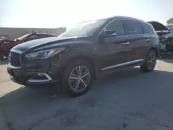 Salvage cars for sale at Wilmer, TX auction: 2017 Infiniti QX60