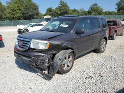 Salvage cars for sale at Madisonville, TN auction: 2012 Honda Pilot EXL