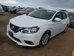 2018 Nissan Sentra S en venta en Brighton, CO