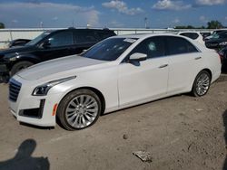 Salvage cars for sale at Dyer, IN auction: 2017 Cadillac CTS Premium Luxury