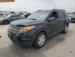 Salvage cars for sale at Grand Prairie, TX auction: 2014 Ford Explorer