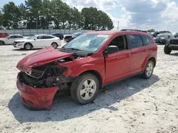 Salvage cars for sale at Loganville, GA auction: 2016 Dodge Journey SE