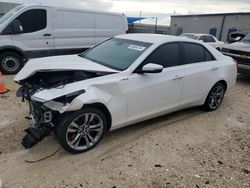 Salvage cars for sale at Arcadia, FL auction: 2016 Cadillac CTS Vsport