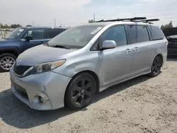 Toyota Sienna Sport salvage cars for sale: 2013 Toyota Sienna Sport