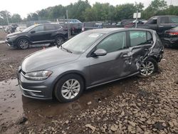 Salvage cars for sale from Copart Chalfont, PA: 2018 Volkswagen Golf S