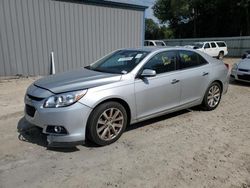 Chevrolet salvage cars for sale: 2015 Chevrolet Malibu LTZ