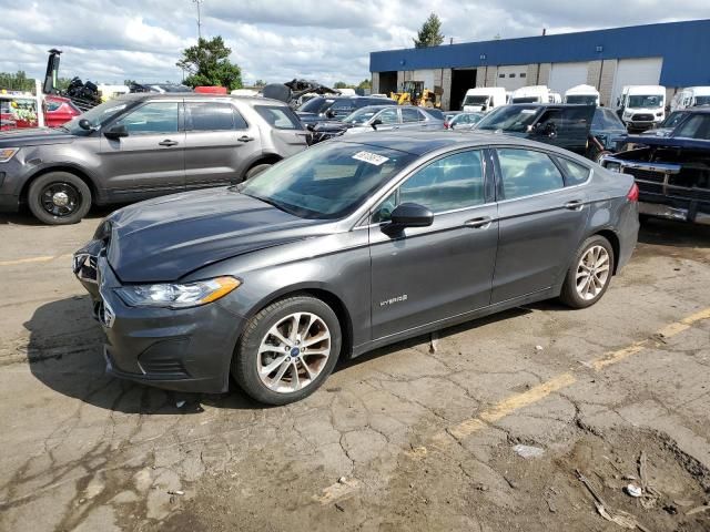 2019 Ford Fusion SE