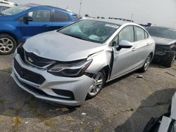 Salvage cars for sale at Woodhaven, MI auction: 2016 Chevrolet Cruze LT