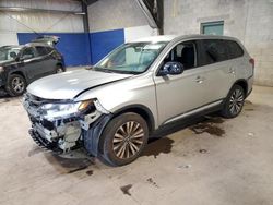 Salvage cars for sale at Chalfont, PA auction: 2020 Mitsubishi Outlander ES