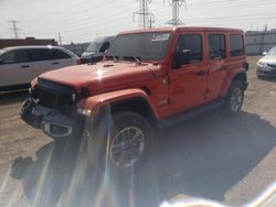 2018 Jeep Wrangler Unlimited Sahara en venta en Elgin, IL