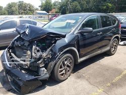 Salvage cars for sale at Eight Mile, AL auction: 2016 Honda CR-V SE