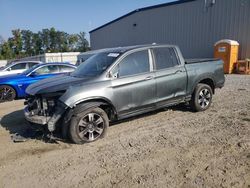 Salvage cars for sale at Spartanburg, SC auction: 2017 Honda Ridgeline RTL