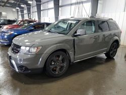 Salvage cars for sale at Ham Lake, MN auction: 2019 Dodge Journey Crossroad