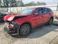 Salvage cars for sale at Spartanburg, SC auction: 2022 Mazda CX-9 Touring