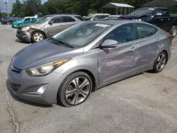 Salvage cars for sale at Savannah, GA auction: 2014 Hyundai Elantra SE