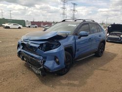 Salvage cars for sale at Elgin, IL auction: 2022 Toyota Rav4 SE