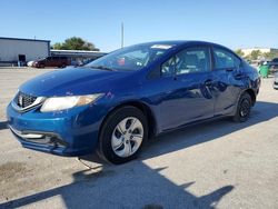 Salvage cars for sale from Copart Orlando, FL: 2014 Honda Civic LX