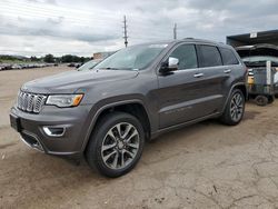 Salvage cars for sale at Colorado Springs, CO auction: 2017 Jeep Grand Cherokee Overland