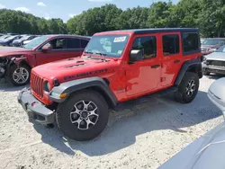 Jeep salvage cars for sale: 2019 Jeep Wrangler Unlimited Rubicon