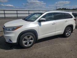 Flood-damaged cars for sale at auction: 2015 Toyota Highlander Limited