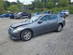 Salvage cars for sale at West Mifflin, PA auction: 2011 Infiniti G25