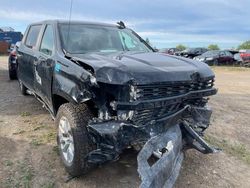 Salvage cars for sale at Montreal Est, QC auction: 2021 Chevrolet Silverado K1500 Custom