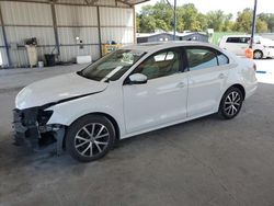 Volkswagen salvage cars for sale: 2017 Volkswagen Jetta SE