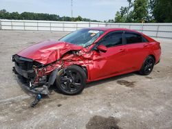 Salvage cars for sale at Dunn, NC auction: 2021 Hyundai Elantra SEL