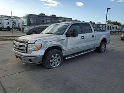 Salvage trucks for sale at Sacramento, CA auction: 2013 Ford F150 Supercrew