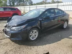 Salvage cars for sale at Spartanburg, SC auction: 2019 Chevrolet Cruze LT