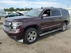 Salvage cars for sale at Pennsburg, PA auction: 2017 Chevrolet Suburban K1500 LT