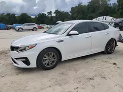 Salvage cars for sale at Ocala, FL auction: 2019 KIA Optima LX