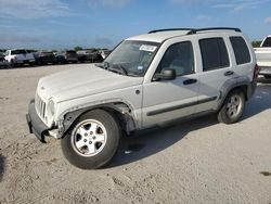 Salvage cars for sale at San Antonio, TX auction: 2007 Jeep Liberty Sport