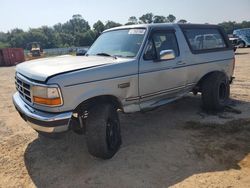 Ford Bronco u100 salvage cars for sale: 1996 Ford Bronco U100