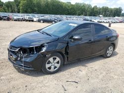 Chevrolet salvage cars for sale: 2017 Chevrolet Cruze LS