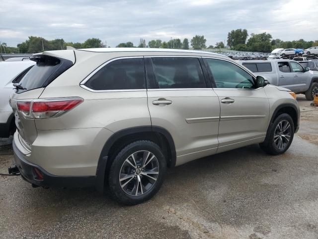 2016 Toyota Highlander XLE