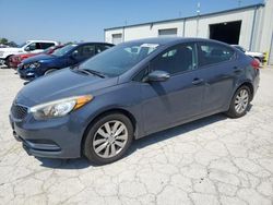 Salvage cars for sale at Kansas City, KS auction: 2014 KIA Forte LX